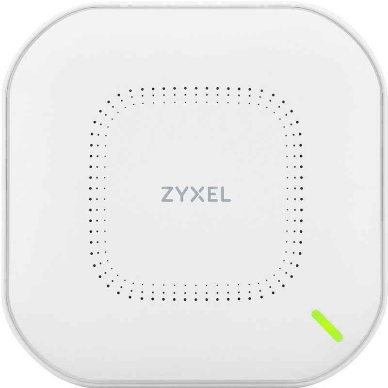 ACCESS Point ZYXEL interior 2400 Mbps- port Gigabit x 2- antena interna x 2- PoE- 2.4 - 5 GHz- NWA210AX-EU0102Ftimbru verde 0.8