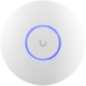 Ubiquiti U6 access point. WiFi 6 model with throughput rate of 573.5 Mbps at 2.4 GHz and 2402 Mbps at 5 GHz. No POE injector inc