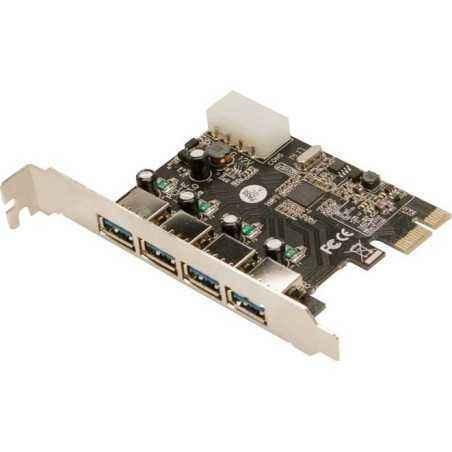 CARD adaptor LOGILINK- PCI-Express la 4 x USB3.0- PC0057A