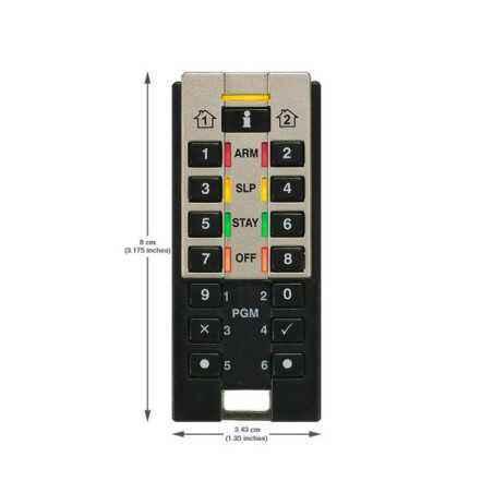 ALARME - accesorii Paradox TELECOMANDA-TASTATURA BIDIRECTIONALA- REM3