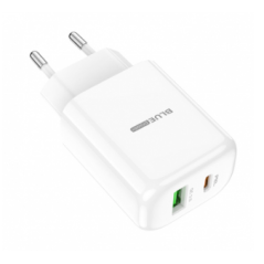 Incarcator Retea USB Blue Power BBN4 Potential- Quick Charge- 20W- 1 X USB - 1 X USB Tip-C- Alb 314529timbru verde 0.18 lei)