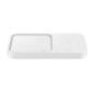 Wireless Charger Duo 15W Super Fast Wireless Charge, Travel Adapter 25W Super Fast Charge, USB-C to USB-C Cable- 1m, White EP-P5