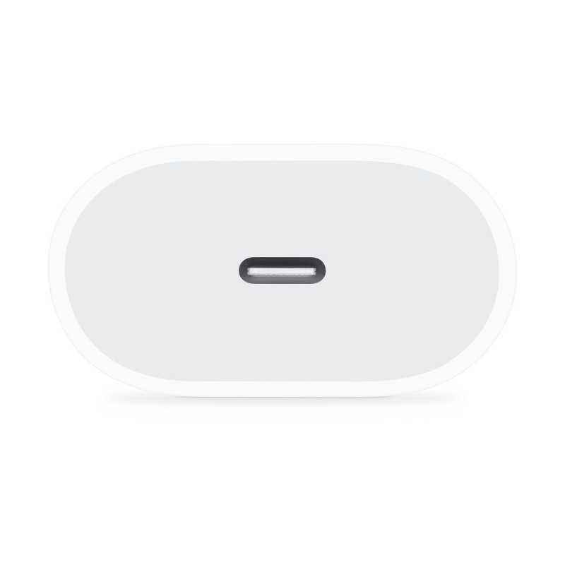 ALIMENTATOR SmartPhone la 220V Apple PHT14682 Adaptor priza USB-C Apple- 20W - Apple retail box White PHT14682timbru verde 0.18