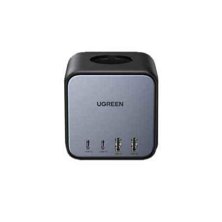 INCARCATOR RETEA Ugreen- CD268- Powerstrip- Quick Charge 65W- 3 x AC- 2 x USB Type-C Output 5V/3A- 2 x USB- include cablu lungim