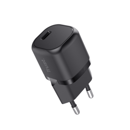 Incarcator Trust Maxo USB-C 20W- negru TR-25174timbru verde 0.18 lei)