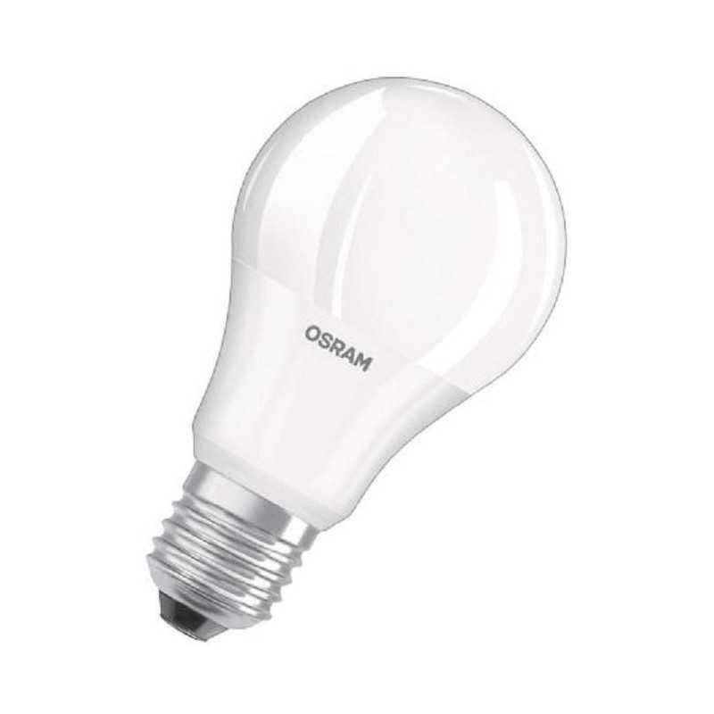 BEC LED Osram- soclu E27- putere 10W- forma clasic- lumina alb calda- alimentare 220 - 240 V- 000004052899971028timbru verde 0.4