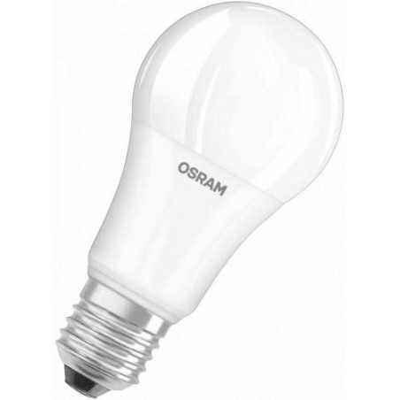 BEC LED Osram- soclu E27- putere 13W- forma clasic- lumina alb calda- alimentare 220 - 240 V- 000004052899971097timbru verde 0.4