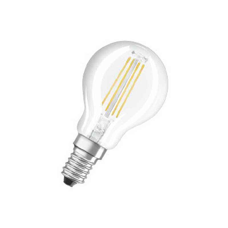 BEC LED Osram- soclu E14- putere 4W- forma clasic- lumina alb calda- alimentare 220 - 240 V- 000004058075288720timbru verde 0.45