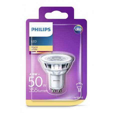 SPOT incastrat LED Philips- soclu GU10- putere 5W- forma spot- lumina alb calda- alimentare 220 - 240 V- 000008718696582572timbr