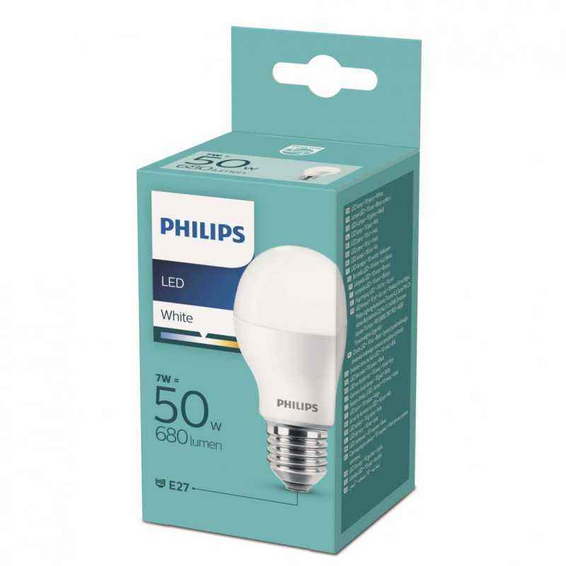 BEC LED Philips- soclu E27- putere 7W- forma clasic- lumina alb- alimentare 220 - 240 V- 000008718699630546timbru verde 0.45 lei