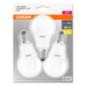 SET 3 becuri LED Osram- soclu E27- putere 8.5W- forma clasic- lumina alb calda- alimentare 220 - 240 V- 000004052899972476timbru
