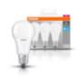 SET 3 becuri LED Osram- soclu E27- putere 14W- forma clasic- lumina alb- alimentare 220 - 240 V- 000004058075819559timbru verde