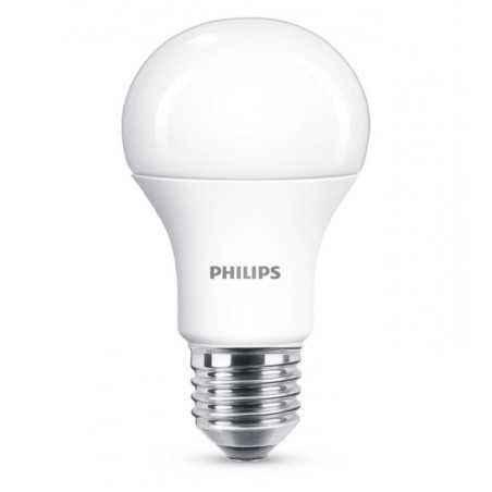 SET 6 becuri LED Philips- soclu E27- putere 11W- forma clasic- lumina alb calda- alimentare 220 - 240 V- 000008718696586297timbr