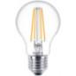 SET 3 becuri LED Philips- soclu E27- putere 7W- forma clasic- lumina alb calda- alimentare 220 - 240 V- 000008718699665081timbru