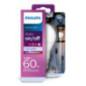 BEC LED Philips- soclu E27- putere 6.5W- forma clasic- lumina alb rece- alimentare 220 - 240 V- 000008718696739426timbru verde 0