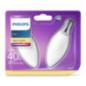 SET 2 becuri LED Philips- soclu E14- putere 4.3W- forma lumanare- lumina alb calda- alimentare 220 - 240 V- 000008718696751367ti