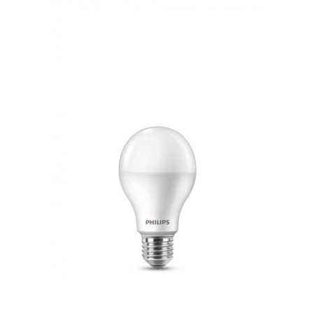 SET 3 becuri LED Philips- soclu E27- putere 14W- forma clasic- lumina alb rece- alimentare 220 - 240 V- 000008718699694906timbru