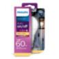 BEC LED Philips- soclu E27- putere 7.5W- forma clasic- lumina alb calda- alimentare 220 - 240 V- 000008718696739402timbru verde