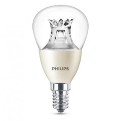 BEC LED Philips- soclu E14- putere 6W- forma clasic- lumina alb calda- alimentare 220 - 240 V- 000008718696453568timbru verde 0.