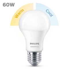 BEC LED Philips- soclu E27- putere 8W- forma clasic- lumina alb- alimentare 220 - 240 V- 000008718696598375timbru verde 0.45 lei