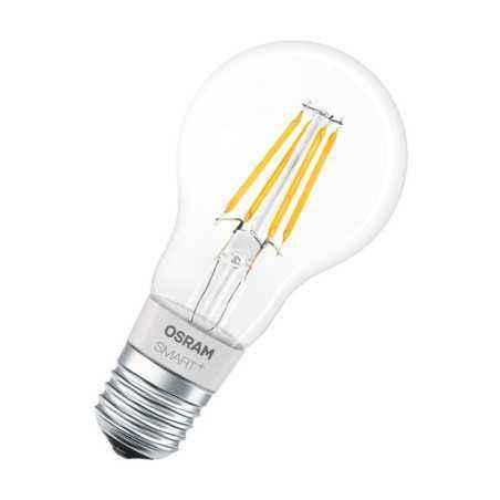 BEC smart LED Osram- soclu E27- putere 5.5W- forma clasic- lumina alb calda- alimentare 220 - 240 V- 000004058075091061timbru ve