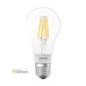 BEC smart LED Osram- soclu E27- putere 5.5W- forma clasic- lumina alb calda- alimentare 220 - 240 V- 000004058075091061timbru ve