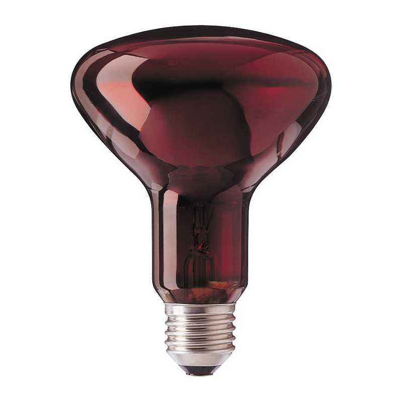 BEC IR Philips- soclu E27- putere - forma clasic- lumina rosie- alimentare 220 - 240 V- 000008711500145598timbru verde 0.45 lei)