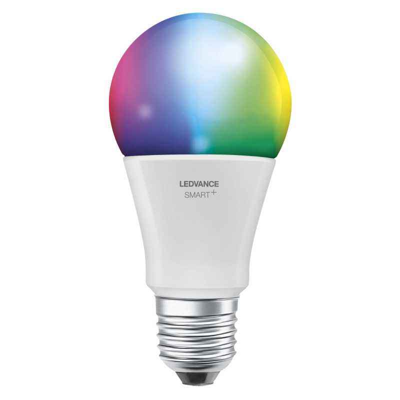 BEC smart LED Osram- soclu E27- putere 9W- forma clasic- lumina multicolora- alimentare 220 - 240 V- 000004058075485396timbru ve
