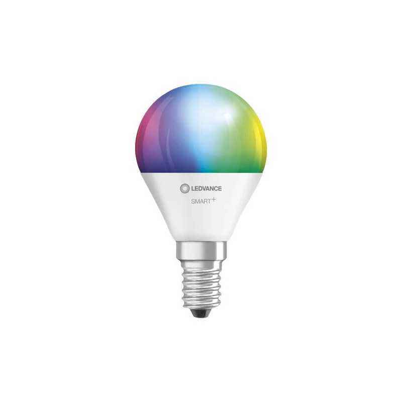 BEC smart LED Osram- soclu E14- putere 5W- forma sferic- lumina multicolora- alimentare 220 - 240 V- 000004058075485631timbru ve