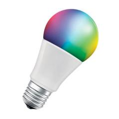 SET 3 becuri smart LED Osram- soclu E27- putere 9W- forma clasic- lumina multicolora- alimentare 220 - 240 V- 000004058075485754