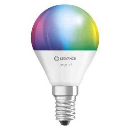 SET 3 becuri smart LED Osram- soclu E14- putere 5W- forma sferic- lumina multicolora- alimentare 220 - 240 V- 000004058075485990