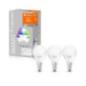 SET 3 becuri smart LED Osram- soclu E14- putere 5W- forma sferic- lumina multicolora- alimentare 220 - 240 V- 000004058075485990