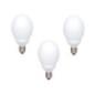 SET 3 becuri fluorescent Panasonic- soclu E27- putere 18W- forma sferic- lumina alb calda- alimentare 220 - 240 V- EFG18E27HD-3t