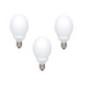 SET 3 becuri fluorescent Panasonic- soclu E27- putere 18W- forma oval- lumina alb rece- alimentare 220 - 240 V- EFG18E65HD-3timb