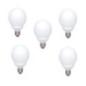 SET 5 becuri fluorescent Panasonic- soclu E27- putere 18W- forma oval- lumina alb rece- alimentare 220 - 240 V- EFG18E65HD-5timb