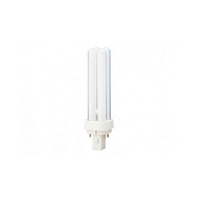 BEC fluorescent Panasonic- soclu G24D-1- putere 13W- forma liniar- lumina alb rece- alimentare 220 - 240 V- FDS13E40/2Dtimbru ve