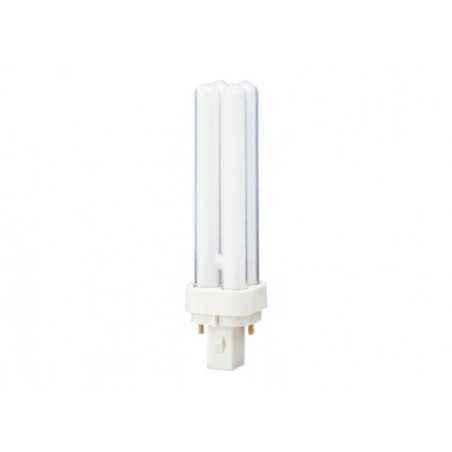 BEC fluorescent Panasonic- soclu G24D-1- putere 13W- forma liniar- lumina alb rece- alimentare 220 - 240 V- FDS13E40/2Dtimbru ve