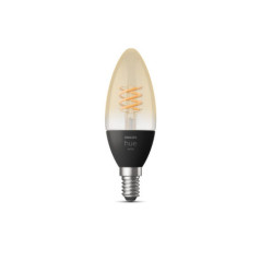 BEC smart LED Philips- soclu E14- putere 4.5W- forma lumanare- lumina alb- alimentare 220 - 240 V- 000008719514302235timbru verd