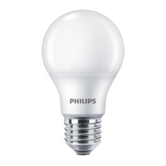 SET 4 becuri LED Philips- soclu E27- putere 9W- forma oval- lumina alb rece- alimentare 220 - 240 V- 000008718699718077timbru ve