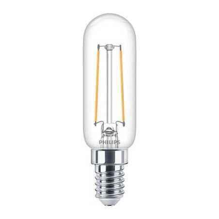BEC LED Philips- soclu E14- putere 2.1W- forma tub- lumina alb calda- alimentare 220 - 240 V- 000008718699783334timbru verde 0.4
