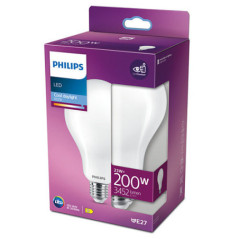 BEC LED Philips- soclu E27- putere 23W- forma clasic- lumina alb rece- alimentare 220 - 240 V- 000008718699764678timbru verde 0.
