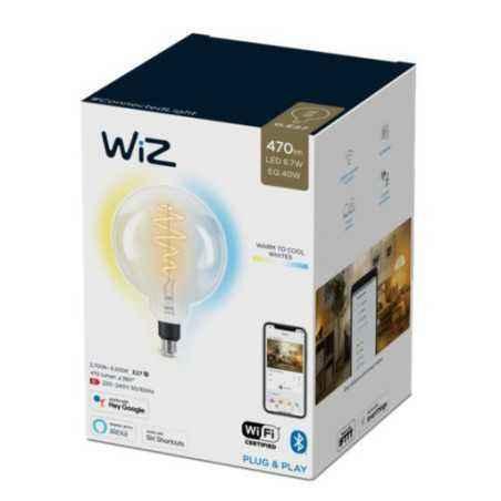BEC smart LED Philips- soclu E27- putere 6.5W- forma sferic- lumina alb calda- alb rece- alimentare 220 - 240 V- 000008718699786