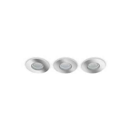 SET 3 SPOTURI incastrate smart LED Philips- soclu integrat- putere 5W- forma spot- lumina alb calda- alb rece- alimentare 220 -