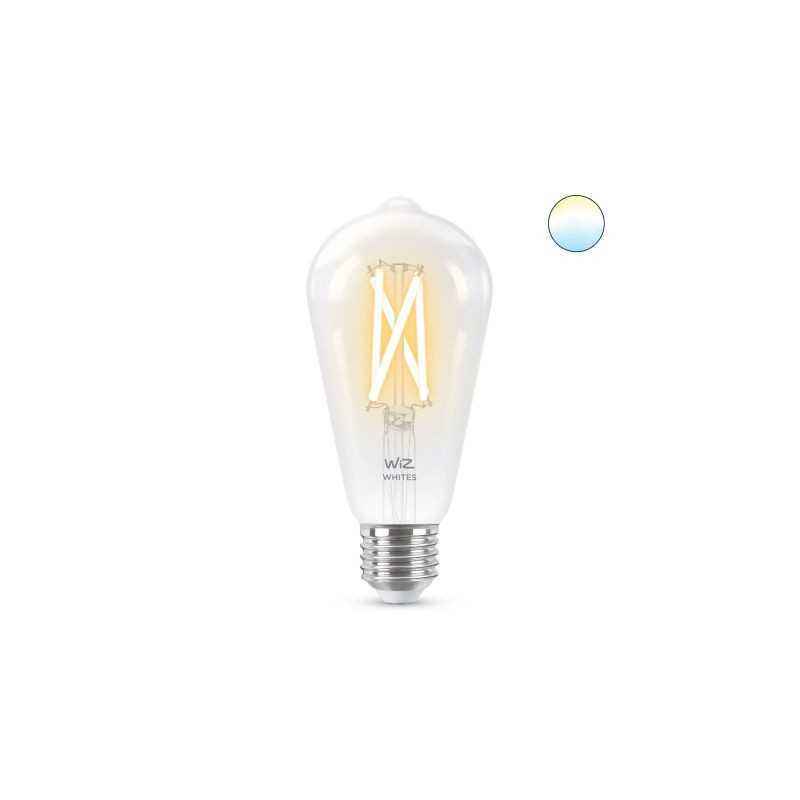 BEC smart LED Philips- soclu E27- putere 6.7W- forma oval- lumina alb calda- alb rece- alimentare 220 - 240 V- 00000871869978717