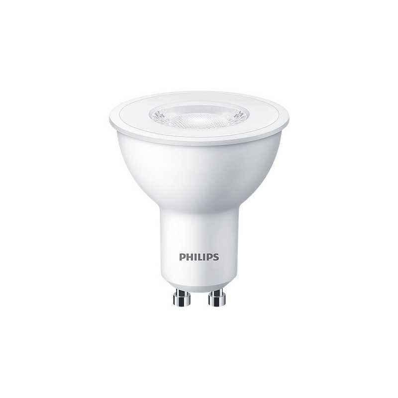 SET 6 becuri LED Philips- soclu GU10- putere 4.7W- forma plat- lumina alb calda- alimentare 220 - 240 V- 000008719514394032timbr