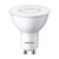 SET 6 becuri LED Philips- soclu GU10- putere 4.7W- forma plat- lumina alb calda- alimentare 220 - 240 V- 000008719514394032timbr