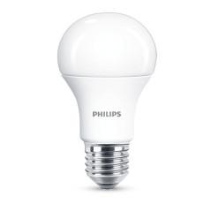 BEC LED Philips- soclu E27- putere 13W- forma oval- lumina alb calda- alimentare 220 - 240 V- 000008718699769765timbru verde 0.4