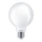 BEC LED Philips- soclu E27- putere 7W- forma sferic- lumina alb calda- alimentare 220 - 240 V- 000008718699764692timbru verde 0.