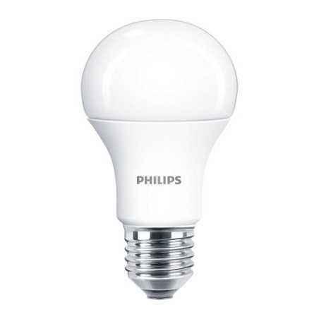 SET 2 becuri LED Philips- soclu E27- putere 10W- forma oval- lumina alb rece- alimentare 220 - 240 V- 000008718699770303timbru v
