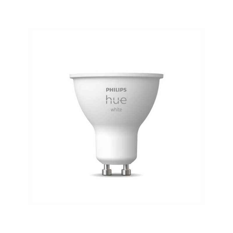 BEC smart LED Philips- soclu GU10- putere 5.2W- forma plat- lumina alb calda- alb rece- alimentare 220 - 240 V- 0000087195143400